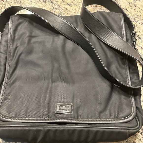 Coach Bags Vintage Coach Laptop Bag Black Tote Leather Poshmark